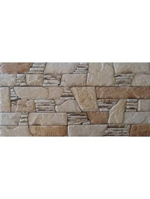 Πλακάκι Γρανίτης Τύπου Πέτρας Επένδυσης Cosmos Crema 30X60