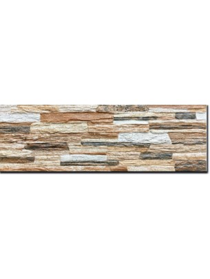 Πλακάκι Γρανίτης Τύπου Πέτρας Επένδυσης Ohio Marron 17X52